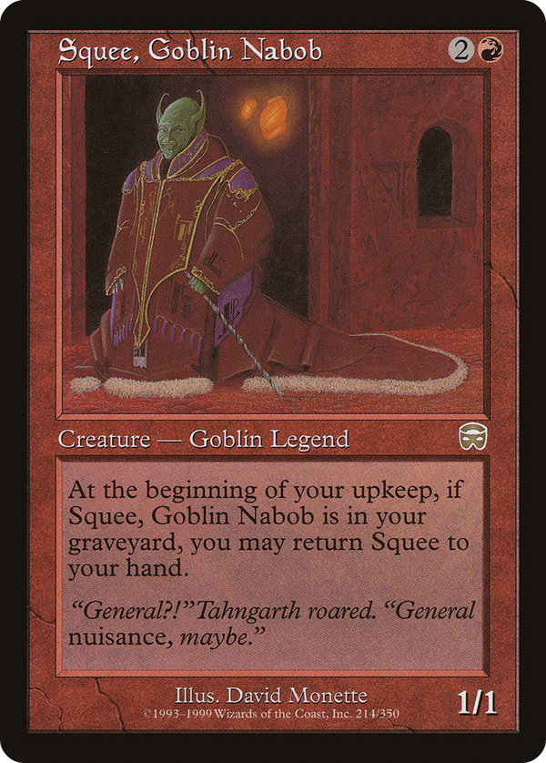 Squee, Goblin Nabob (mmq)