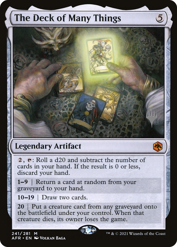 The Deck of Many Things (pafr)