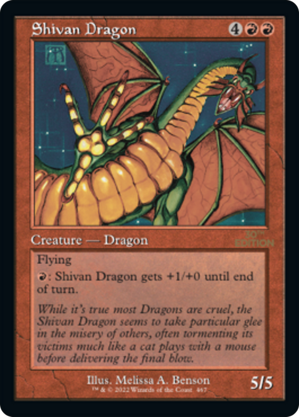 Shivan Dragon (30a)