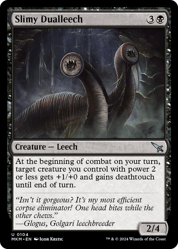 Slimy Dualleech (mkm)