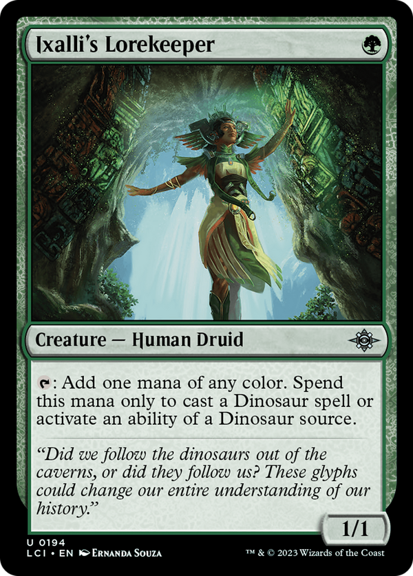 Ixalli's Lorekeeper (lci)