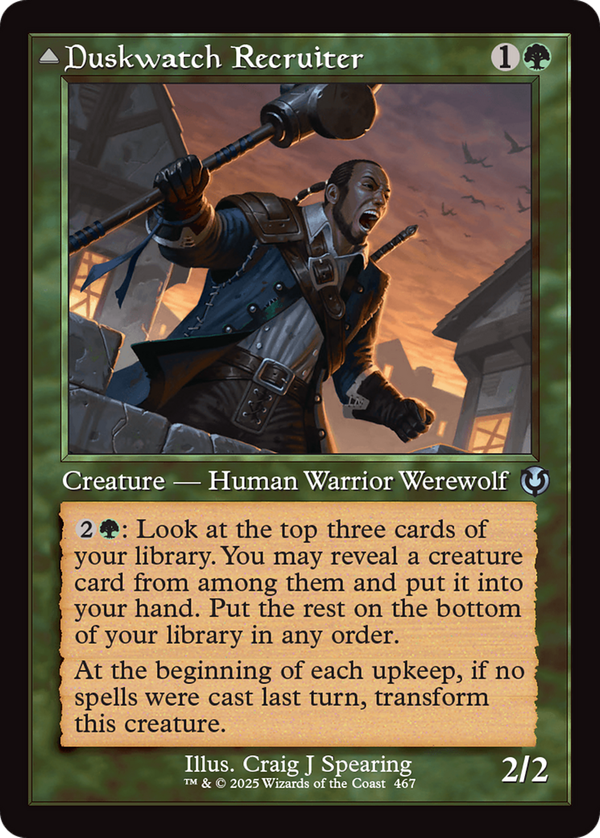Duskwatch Recruiter // Krallenhorde Howler (inr)