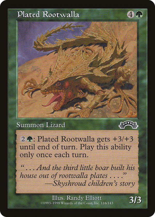 Plated Rootwalla (exo)