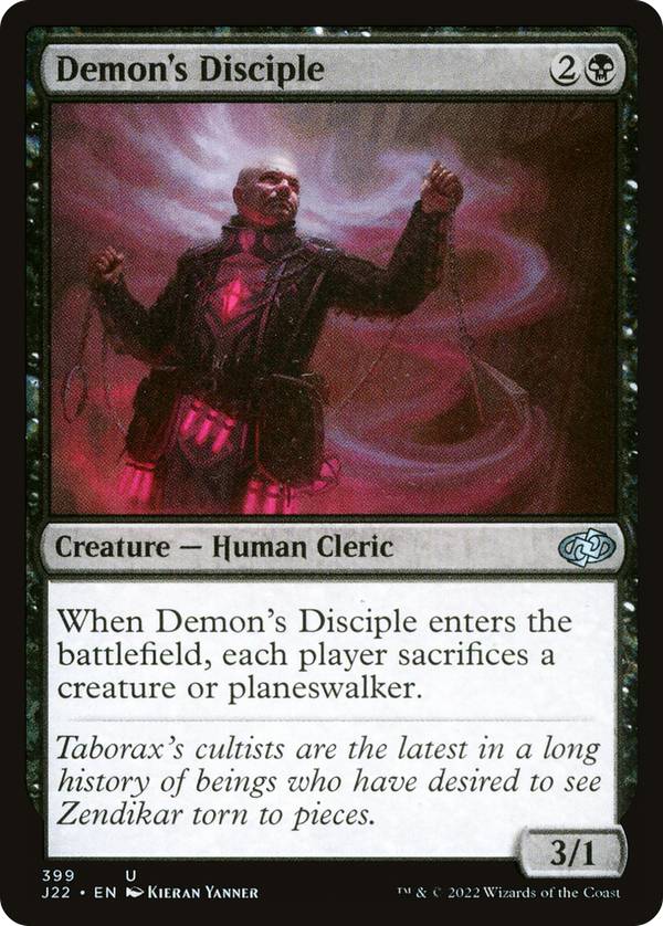 Demon's Disciple (j22)