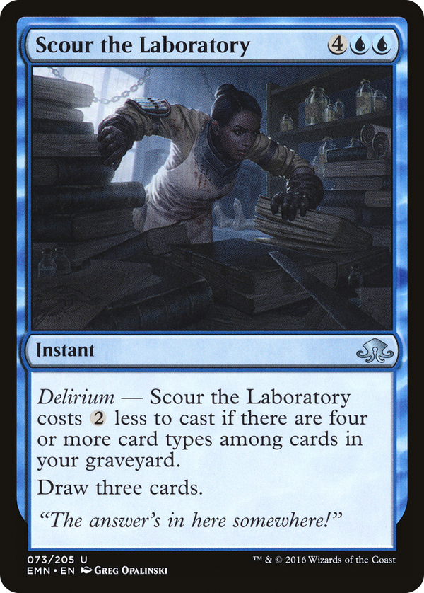 Scour the Laboratory (emn)