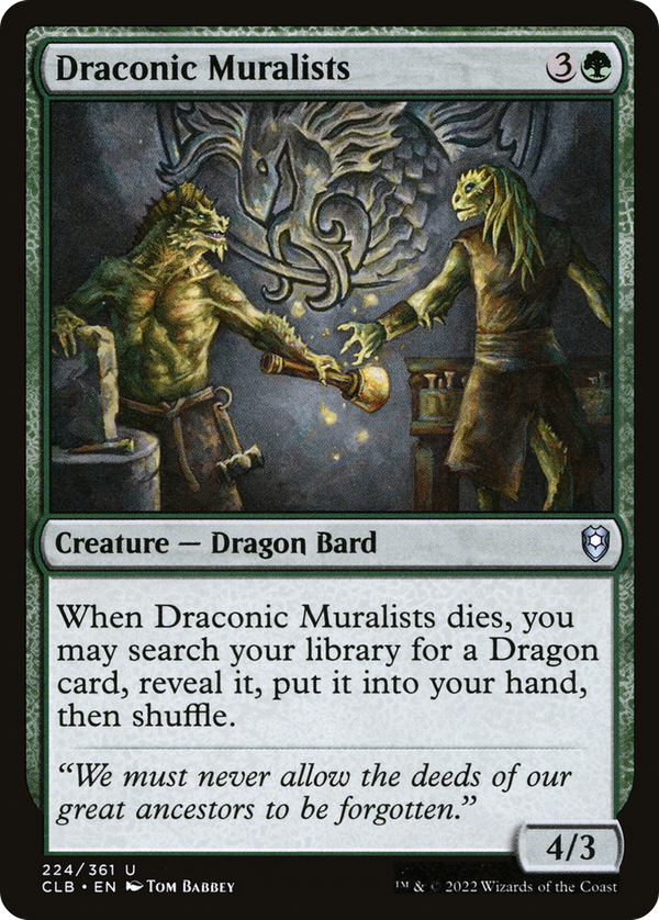 Draconic Muralists (clb)
