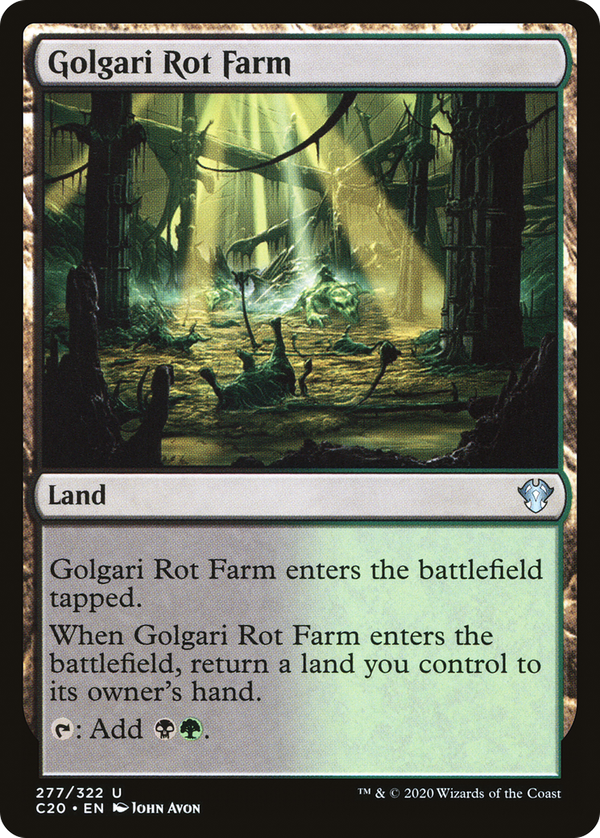 Golgari Rot Farm (c20)