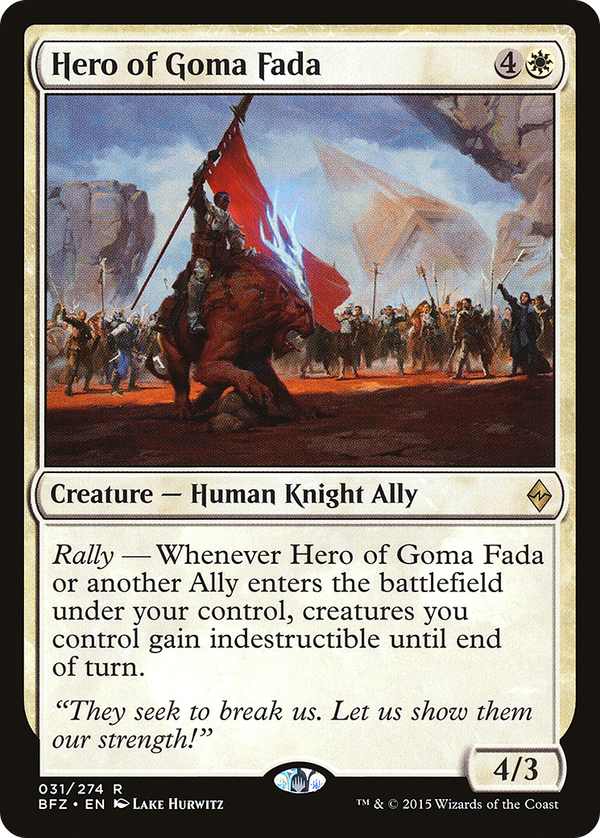 Hero of Goma Fada (bfz)