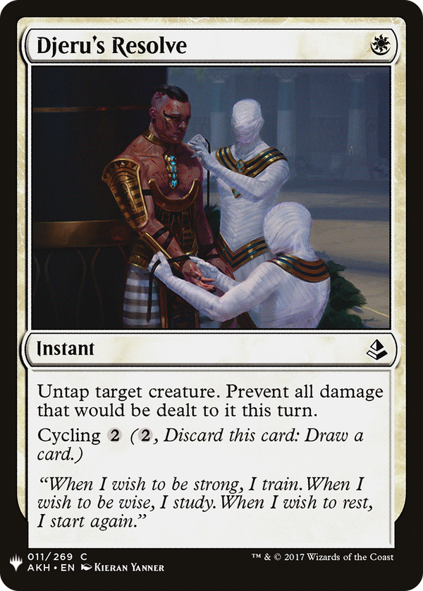 Djeru's Resolve (plst)