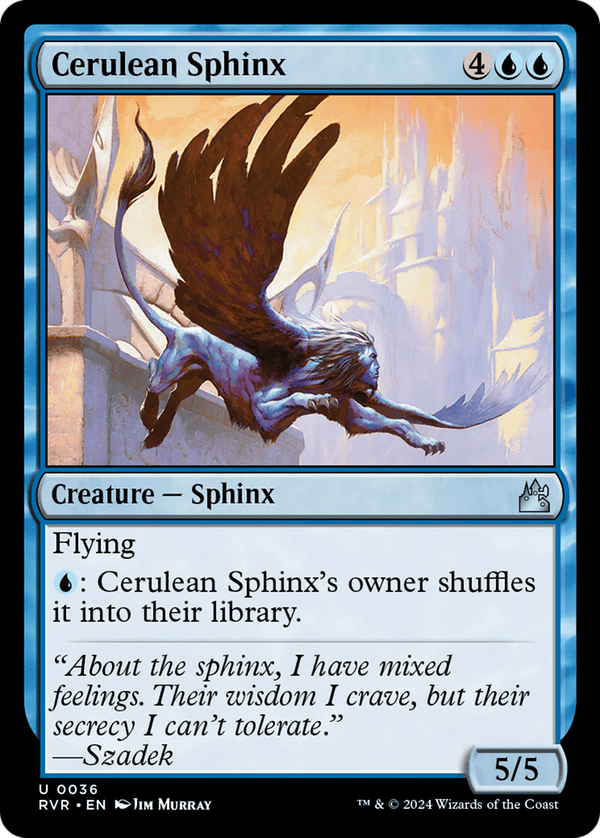 Cerulean Sphinx (rvr)