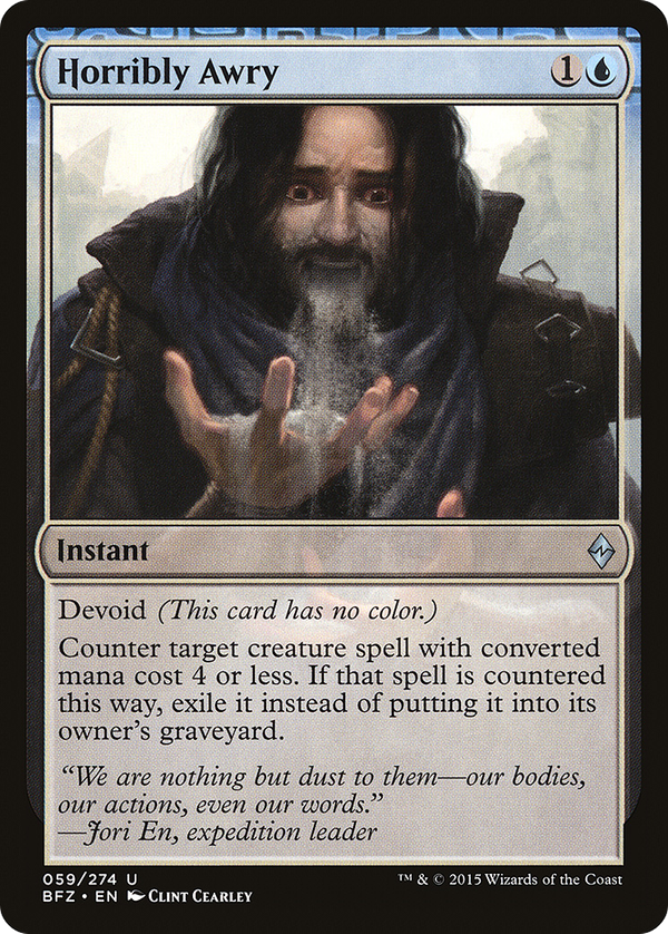 Horribly Awry (bfz)
