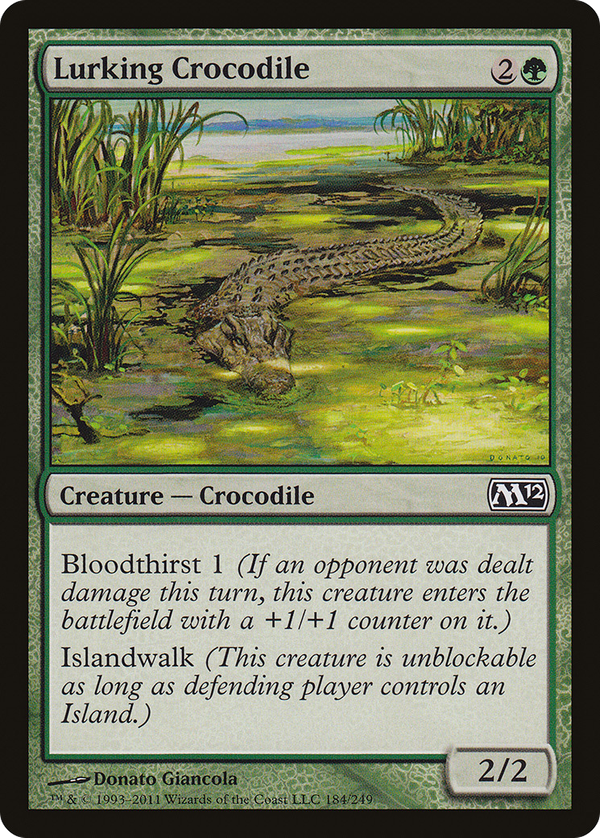 Lurking Crocodile (m12)