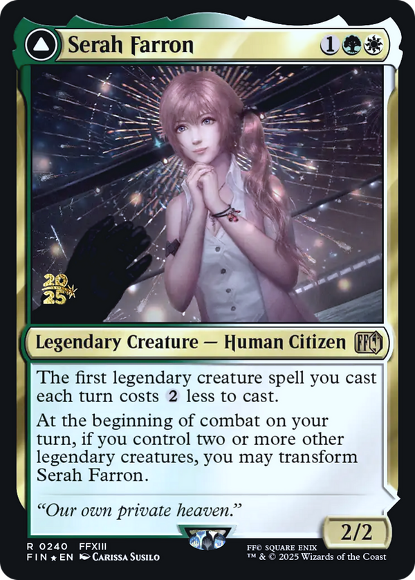 Serah Farron // Crystallized Serah (pfin)
