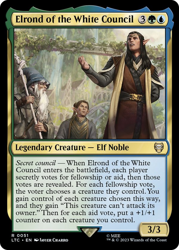 Elrond of the White Council (ltc)