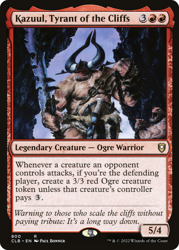 Kazuul, Tyrant of the Cliffs (clb)