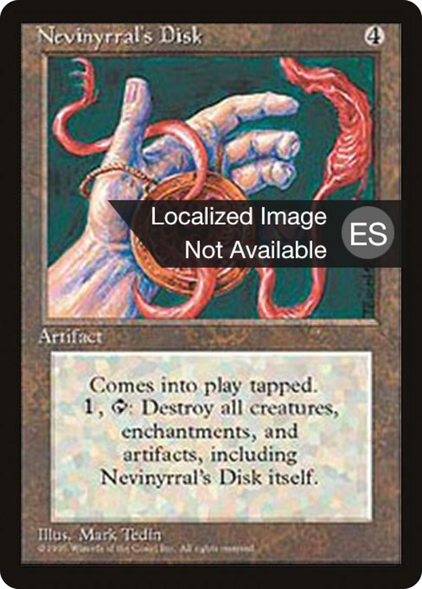 Nevinyrral's Disk (4bb)