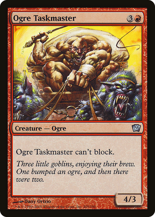 Ogre Taskmaster (9ed)