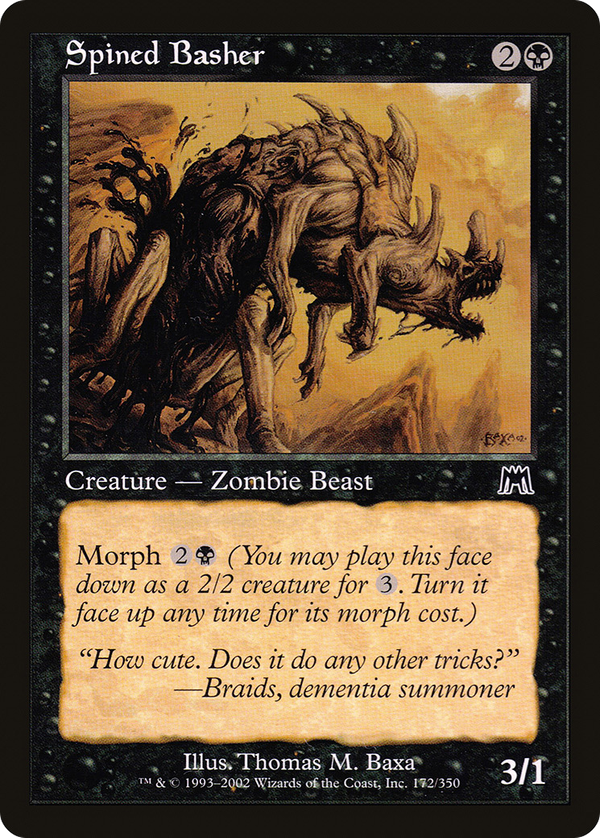Spined Basher (ons)