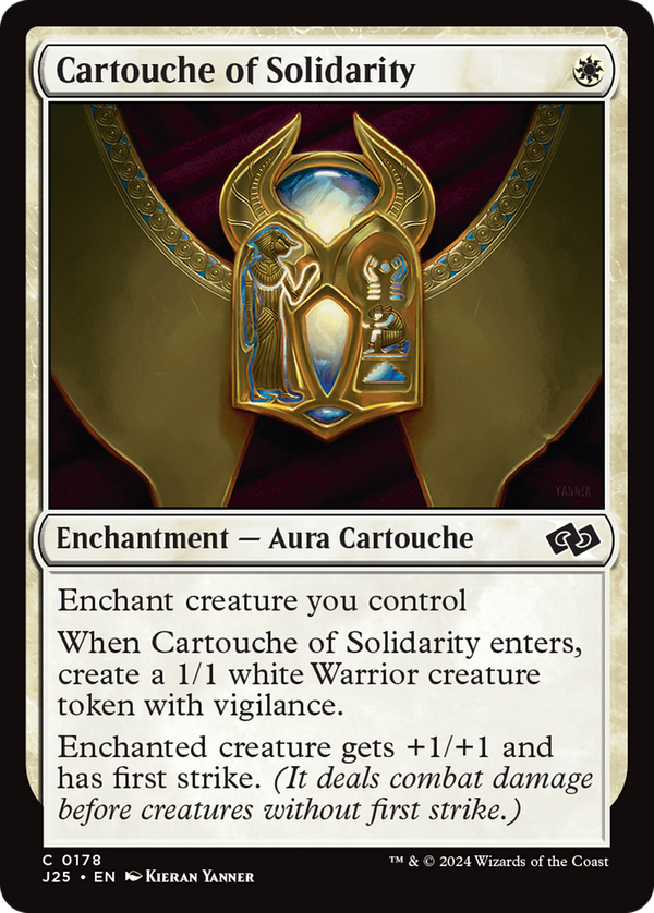 Cartouche of Solidarity (j25)