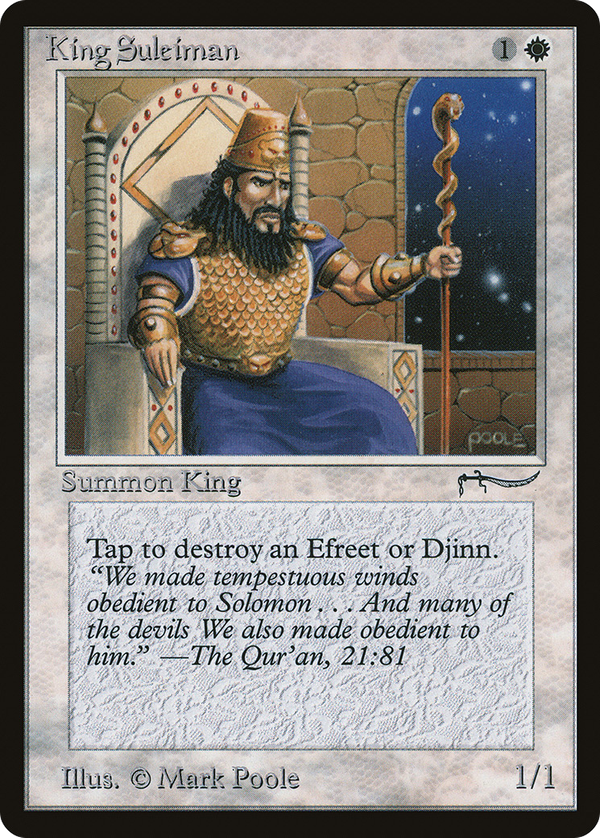 King Suleiman (arn)