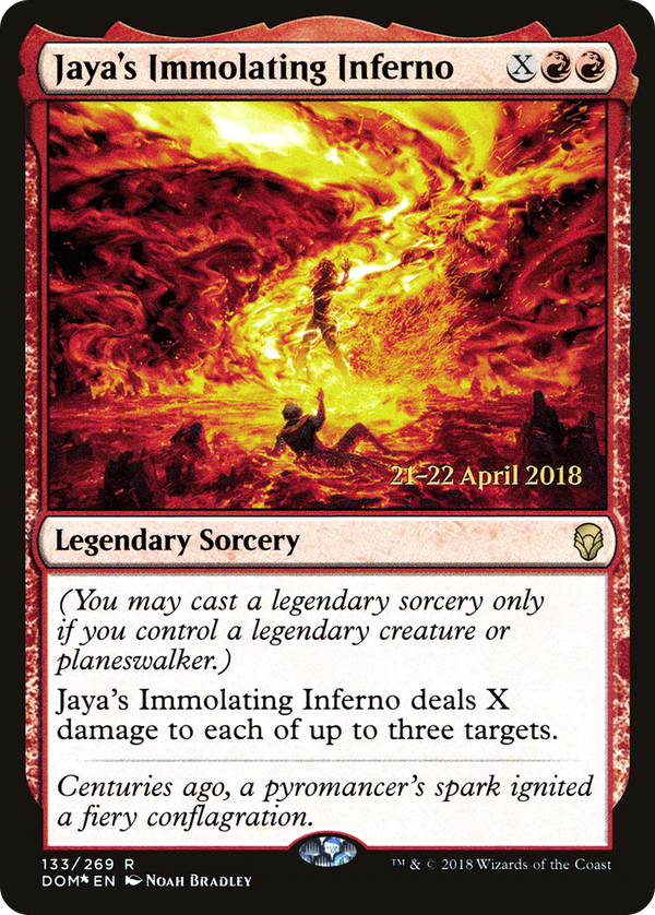 Jaya's Immolating Inferno (pdom)