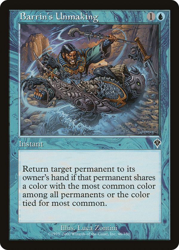 Barrin's Unmaking (inv)