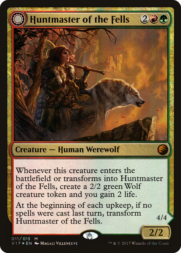 Huntmaster of the Fells // Ravager of the Fells (v17)