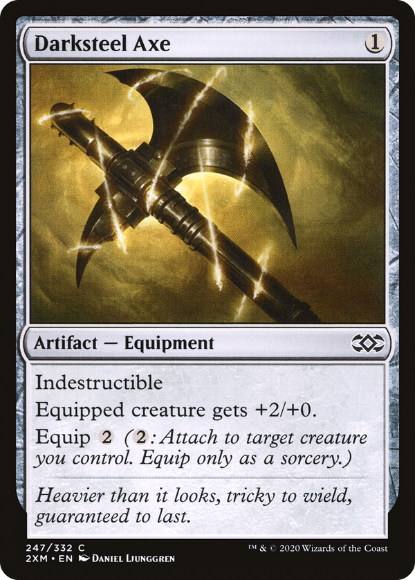 Darksteel Axe (2xm)