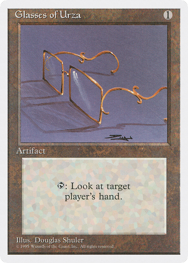 Glasses of Urza (4ed)