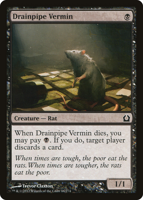 Drainpipe Vermin (rtr)