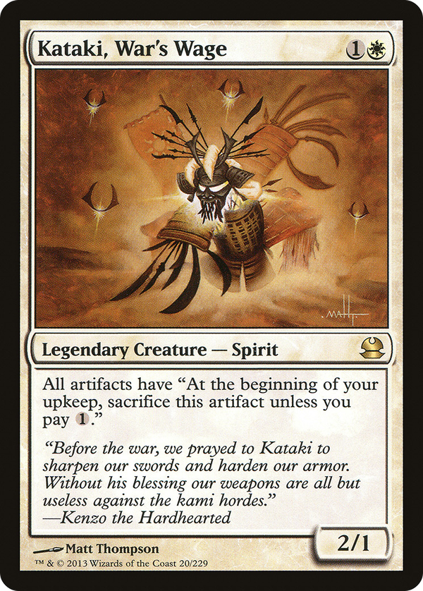 Kataki, War's Wage (mma)