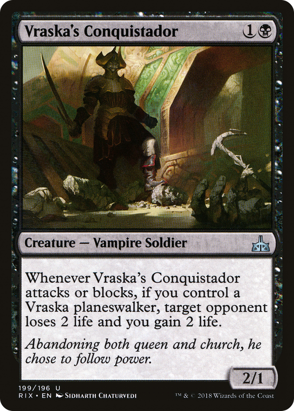 Vraska's Conquistador (rix)