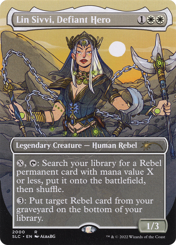 Lin Sivvi, Defiant Hero (slc)