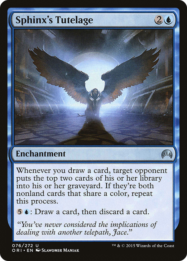Sphinx's Tutelage (ori)
