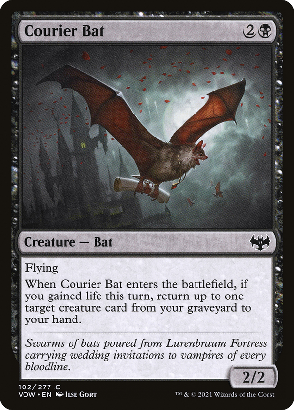 Courier Bat (vow)