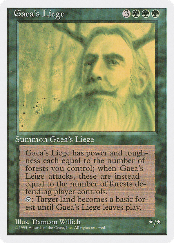 Gaea's Liege (4ed)