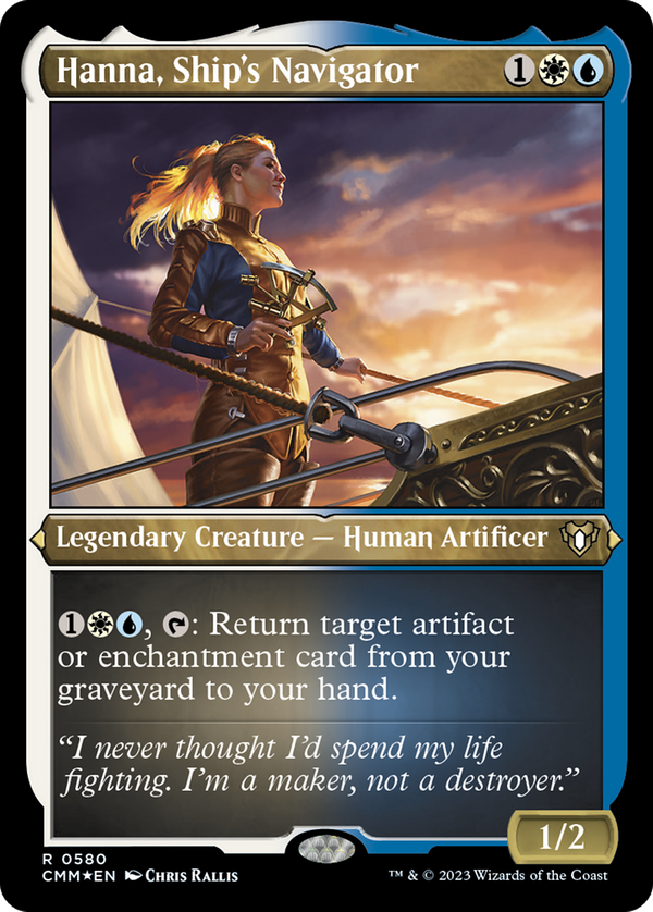 Hanna, Ship's Navigator (cmm)