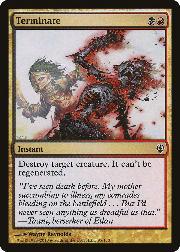 Terminate (arc)