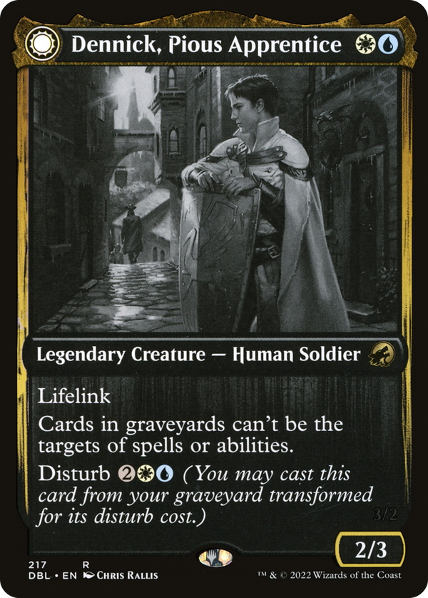 Dennick, Pious Apprentice // Dennick, Pious Apparition (dbl)