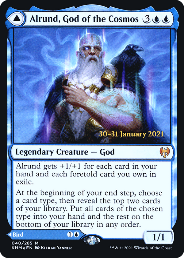 Alrund, God of the Cosmos // Hakka, Whispering Raven (pkhm)