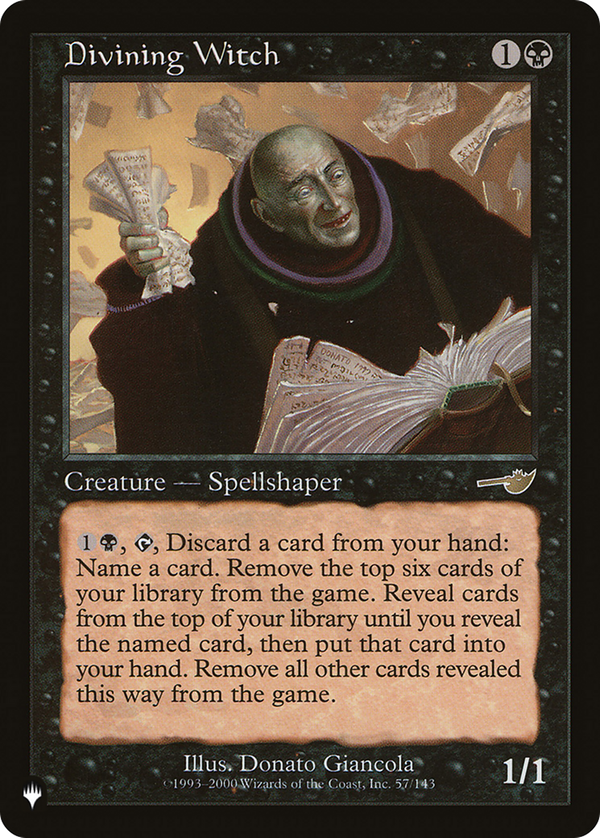 Divining Witch (plst)
