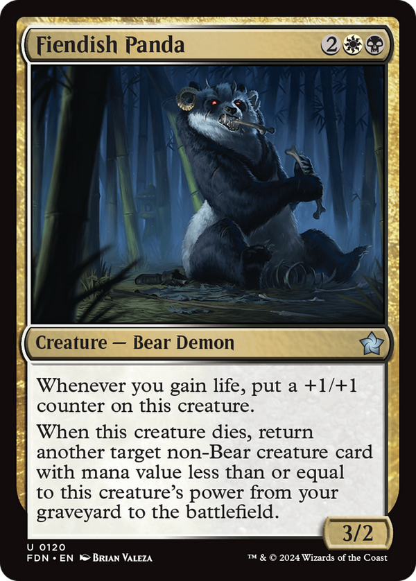 Fiendish Panda (fdn)