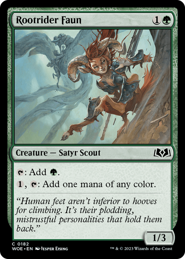 Rootrider Faun (woe)