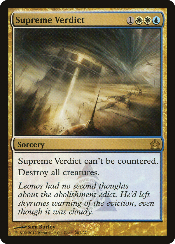 Supreme Verdict (rtr)