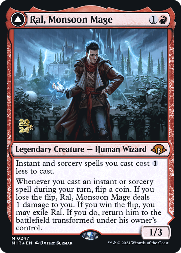 Ral, Monsoon Mage // Ral, Leyline Prodigy (pmh3)