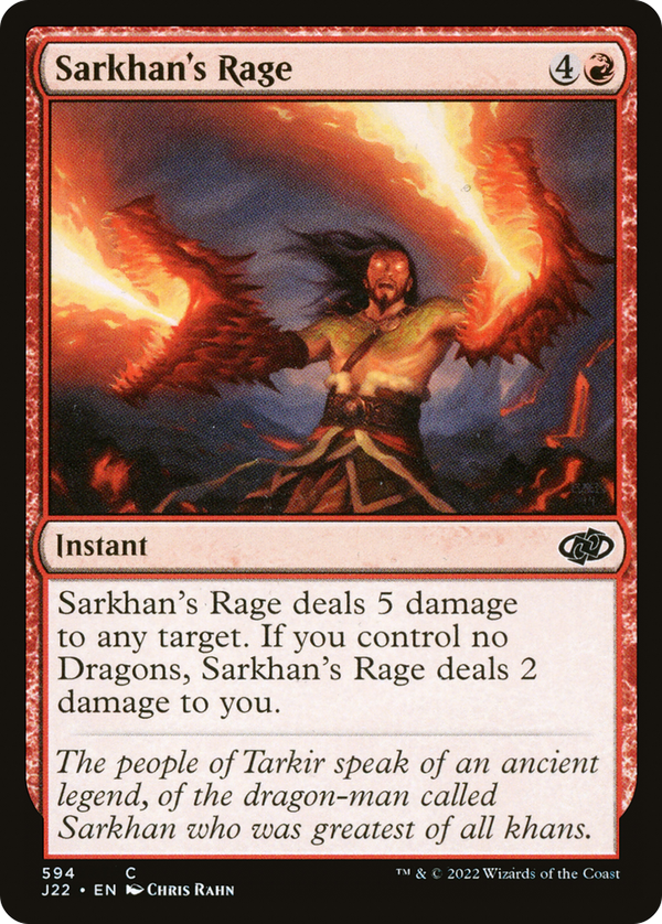 Sarkhan's Rage (j22)