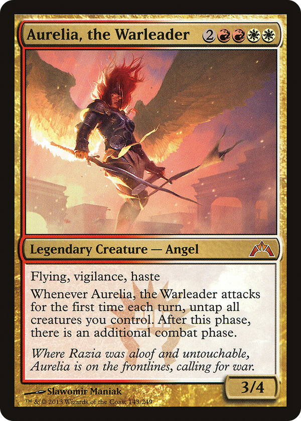 Aurelia, the Warleader (gtc)