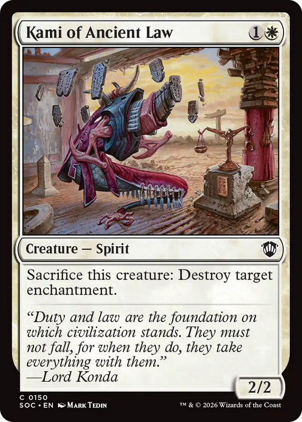 Kami of Ancient Law (soc)