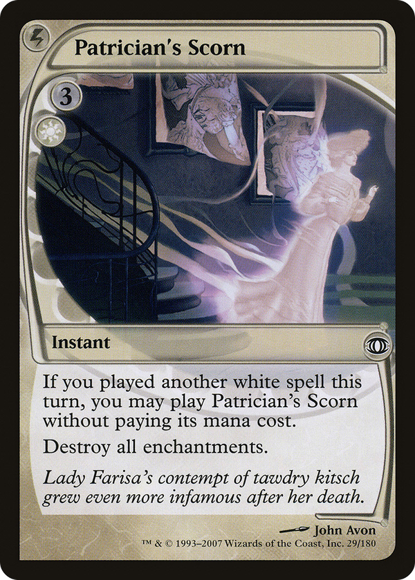 Patrician's Scorn (fut)