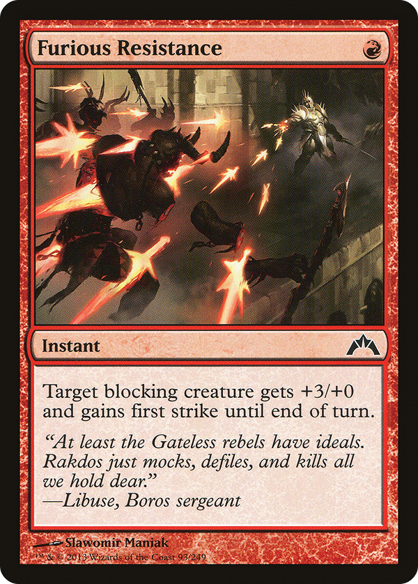 Furious Resistance (gtc)